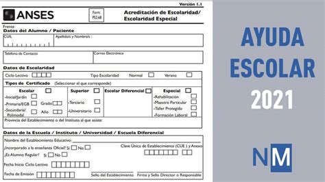 Ayuda Escolar C Mo Presentar El Formulario Cu Les Son Los