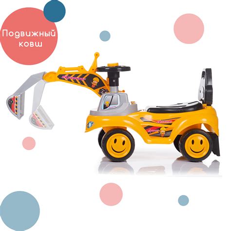 Каталка-толокар Babyhit Little Worker yellow купить по цене 2349 ₽ в ...