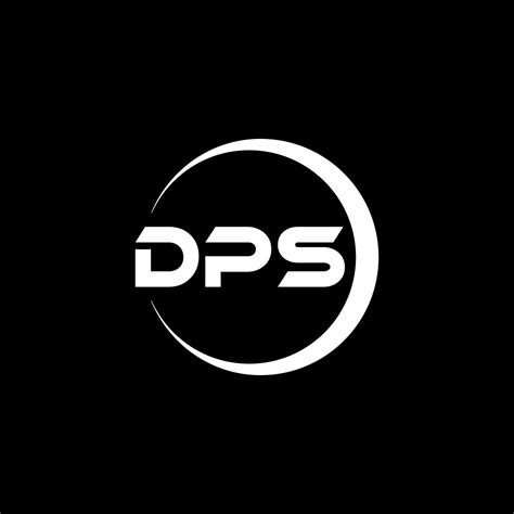 dps letter logo design  illustration vector logo calligraphy