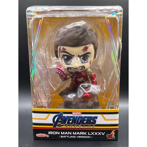 Hot Toys Cosbaby Iron Man Mark Lxxxv Battling Version Shopee Malaysia