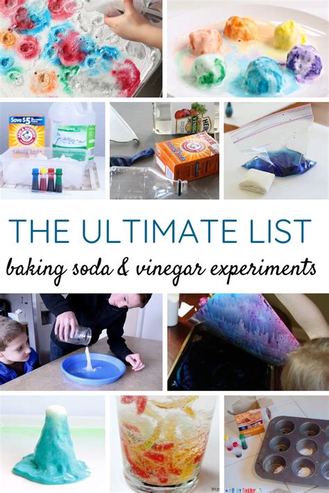 The Ultimate List Of Science Experiments With Vinegar And Baking Soda