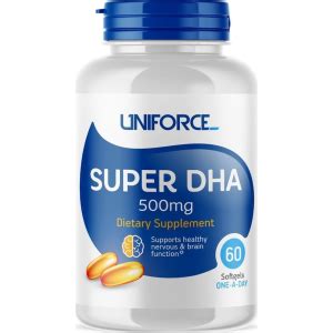 БАД Uniforce Omega 3 Super DHA 500 мг | отзывы