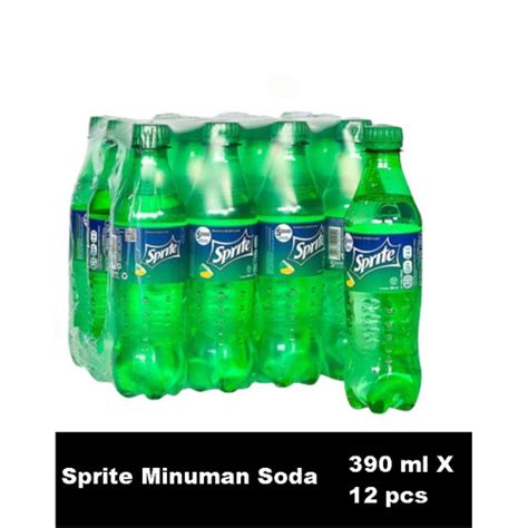 Jual Sprite Minuman Soda Lemon Lime 390 Ml X 12 Pcs Satuan 390ml