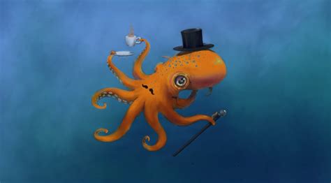 Cute Octopus Wallpaper - WallpaperSafari