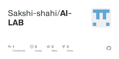 GitHub - Sakshi-shahi/AI-LAB
