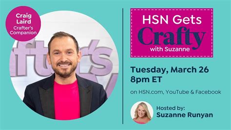 Hsn Gets Crafty With Suzanne Youtube