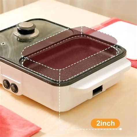 In Electric BBQ Grill Hot Pot With Non Stick Plate Come And Choose