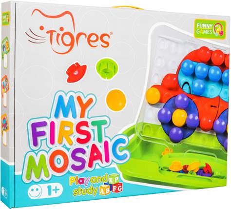 Купить Мозаика Тигрес Моя первая мозаика 39370 54 элемента в кредит в ...