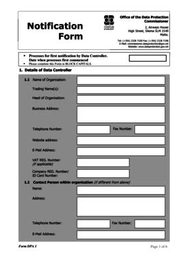 Fillable Online Idpc Gov Mt 2fdbfile Notification Form Final Welcome