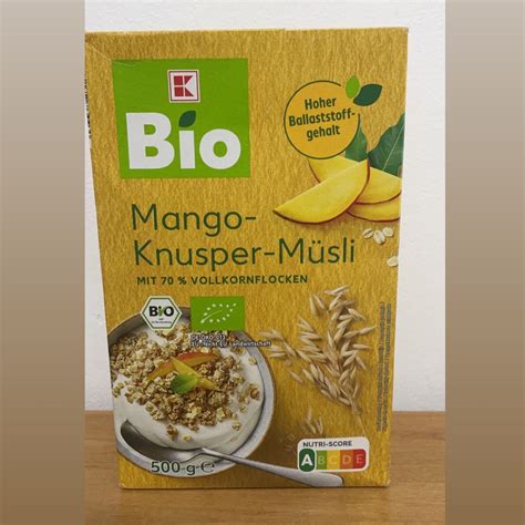 K Bio mango knusper müsli Reviews abillion