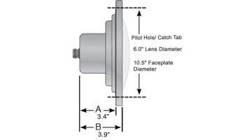 Halco Lighting Proled White Led Pool Light Fixture V W Cord