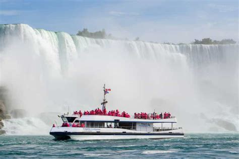 Wodospad Niagara Kanada wycieczka krajoznawcza z przejażdżką łodzią