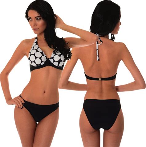 Str J K Pielowy Dwucz Ciowy Kostium Damski Bikini Usztywniany Push Up Oficjalne