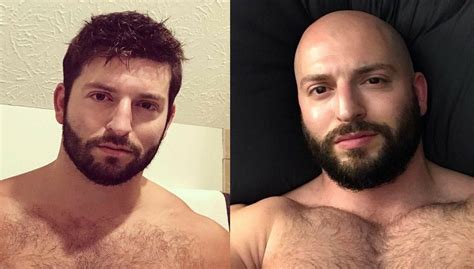 Pin Auf Hot Glatze Und Bart Glatze Glatzk Pfige M Nner