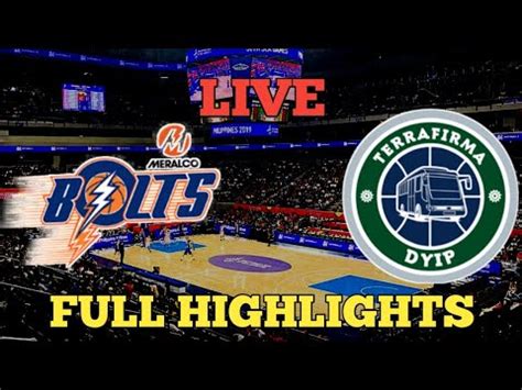 Meralco Vs Terrafirma Full Highlights Pba Updates Pba Today Pba