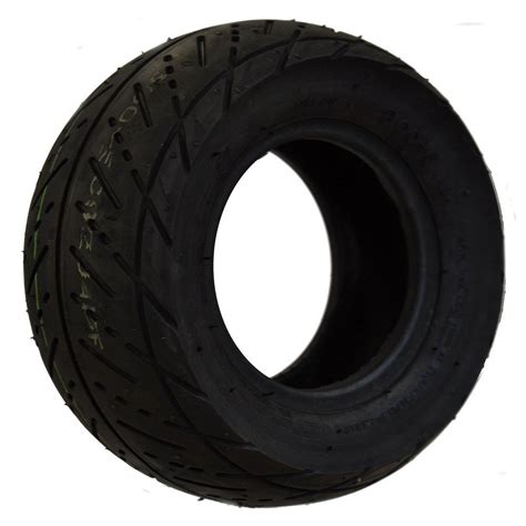 300 X 5 Black Puncture Proof Scooter Tyre Low Profile Black Tyres