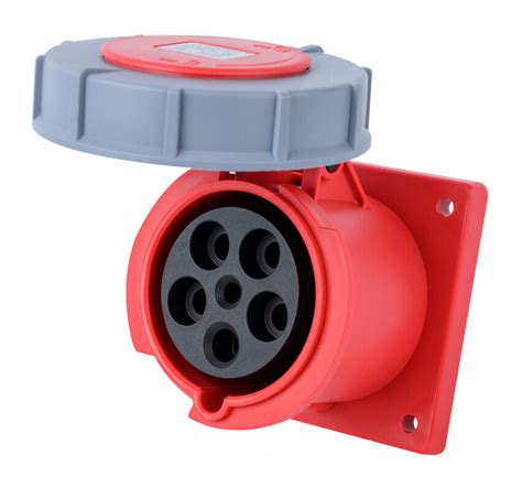 26277DEK Розетка для скрытой проводки 3Р+РЕ+N 125А 380В IP67 РЩ-103 ...