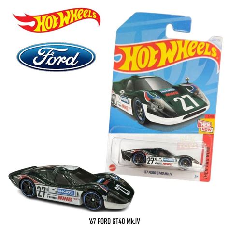 Hot Wheels FORD GT Mk IV โมเดลรถเหลก ของเลน ของสะสม ลขสทธแท ในรานมใหเลอกมากกวา