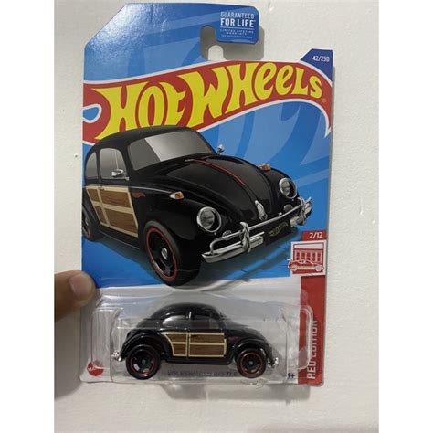 HOT WHEELS VOLKSWAGEN BEETLE FUSCA RED EDITION Shopee Brasil