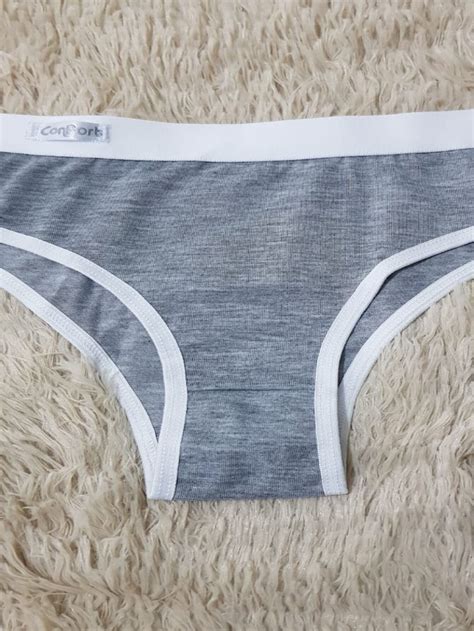 Kit Calcinhas Tangas de Algodão Viés Colorido Lingerie Moda Íntima ResetLingerie SHEIN Brasil