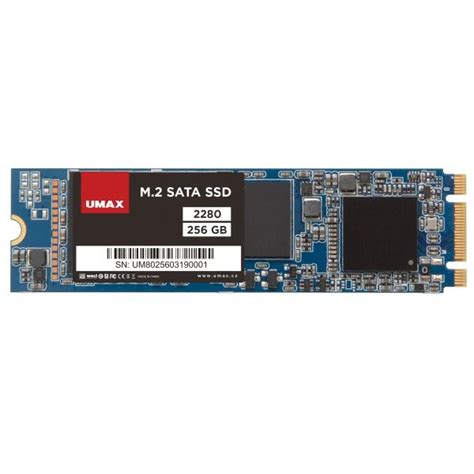 Umax M 2 SATA SSD 2280 256GB NC Computers S R O