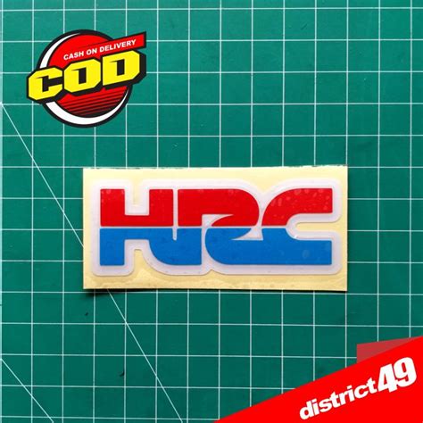 Cutting Sticker HRC Stiker Cutting HRC Stiker HRC Honda Racing