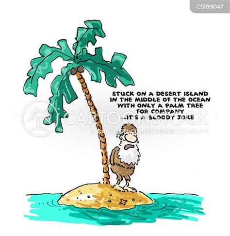 Robinson Crusoe Cartoons and Comics - funny pictures from CartoonStock