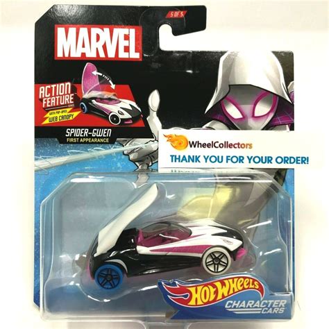 Hot Wheels Marvel Kultovn Angli K Spider Gwen Max Kovy Hra Ky