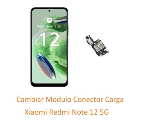 Cambiar Modulo Conector Carga Xiaomi Redmi Note G