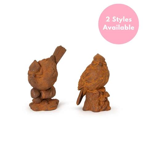 Cast Iron Woodland Bird Sproutwell Decor
