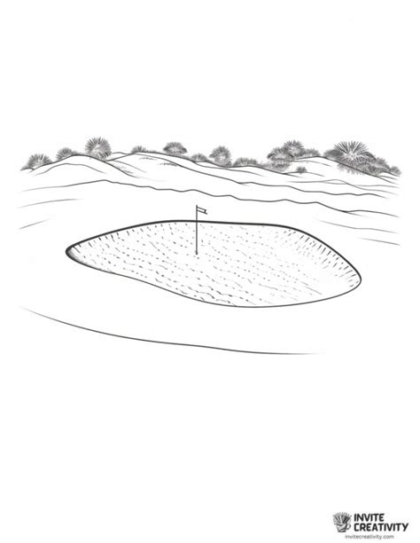 Golf Coloring Pages Free Printable Pdfs Invite Creativity