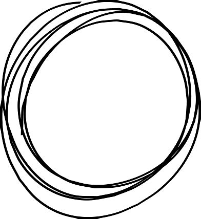 hand drawn circle transparent PNG - StickPNG