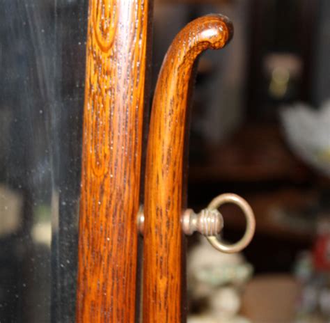 Bargain John S Antiques Antique Quarter Sawn Oak Lingerie Chest With Beveled Mirror Bargain