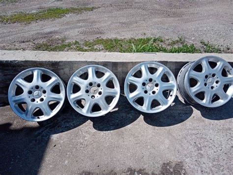 Диски мерседес-бенц W220, Mercedes, 16", 1 шт, 5x112, литой, 66,6 мм. 4 ...