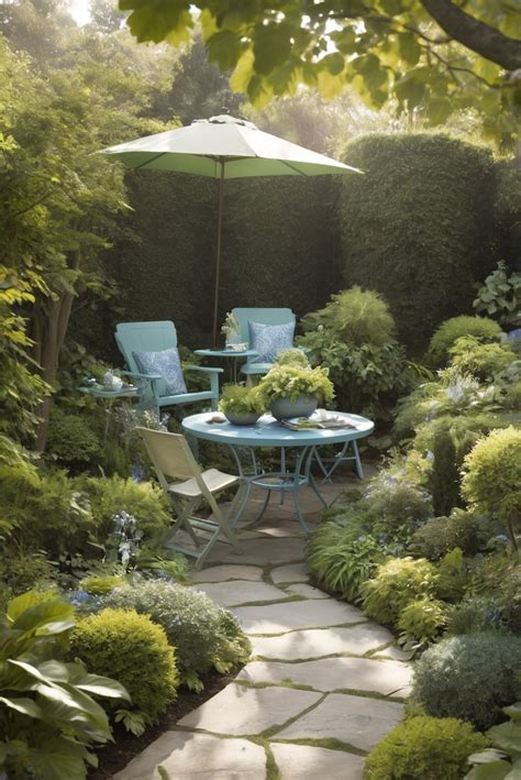 create  cozy oasis   creative  efficient small garden