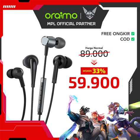 Jual Oraimo Headset E11 Terbaru Oct 2024 Id
