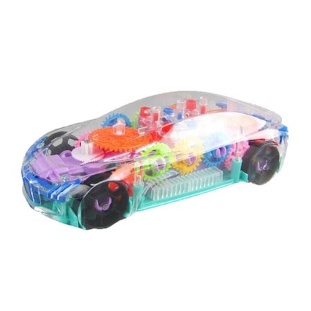 Полицейска кола с прозрачен екстериор, звуци и светлини, интерактивна ...