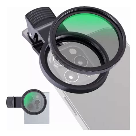 Neewer 52mm Filtro De Cpl Polarizado Con Clip Para Celular Cuotas Sin