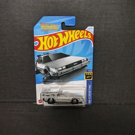 Hot Wheels De Lorean Back To The Future Time Machine Hover Mode Shopee Malaysia