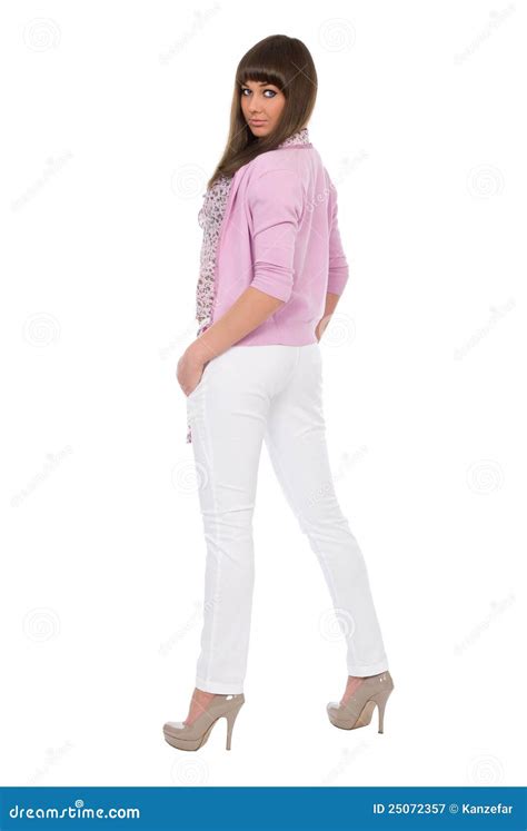 Jeune Femme Sexy De Brunette Image Stock Image Du Beau Musique 25072357