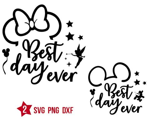 Best Day Ever Svg Mickey Head Svg Half Minnie Svg Boxmediart Svg