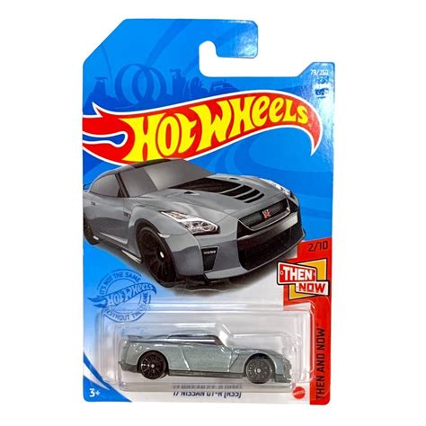 Miniatura Carrinho Hot Wheels Nissan Gt R R Then And Now Shopee Brasil