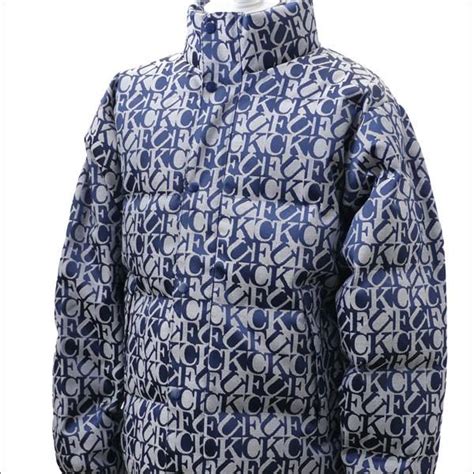 Supreme シュプリーム SUPREME Fuck Jacquard Puffy Jacket ダウンジャケット NAVY 新品 OUTER