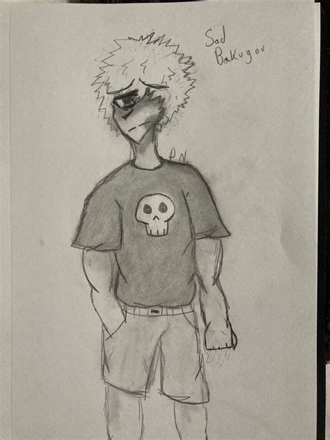 Sad Bakugou By Xpastelnightmarex On Deviantart