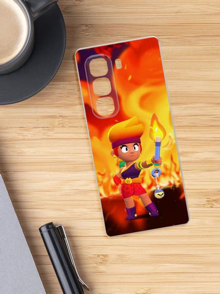 Чехол накладка Krutoff Clear Case Brawl Stars Амбер для INFINIX Hot Pro купить на OZON по