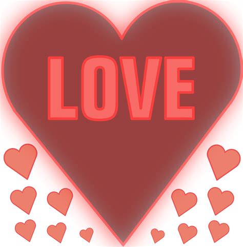 Clipart - Love in a heart