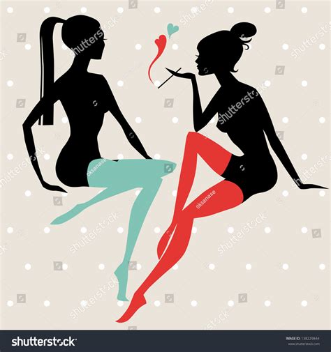 Twin Nude Girls Over 46 Royalty Free Licensable Stock Illustrations Drawings Shutterstock