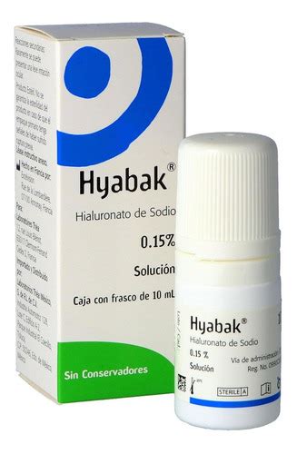 Hyabak 0 15 Solución Caja Con Frasco Con 10 Ml Meses sin intereses