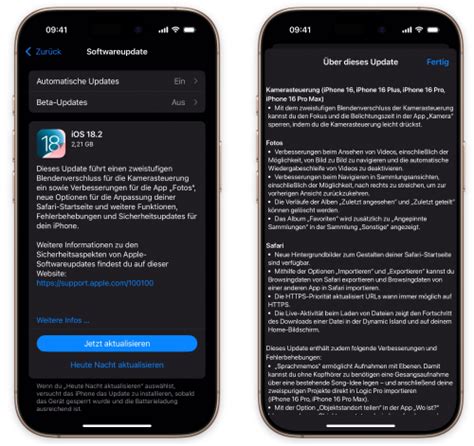 iOS 18 2 veröffentlicht Diese Neuerungen bringt das Update iphone