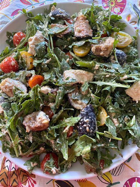 Arugula Burrata Salad With Figs – Melanie Cooks
